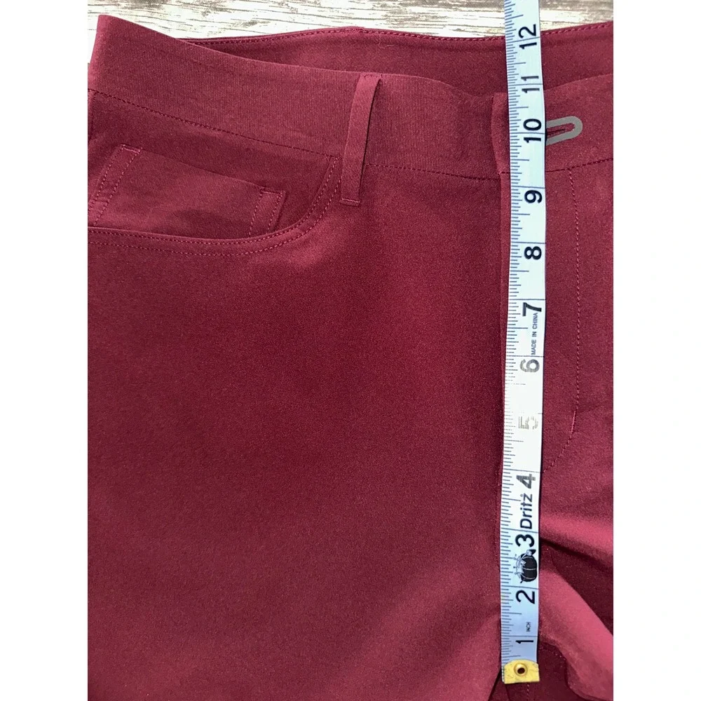 Public Rec Pants Mens 32x29 (Tag 32/32) Workday 5 Pocket Chino‎ Stretch Burgandy